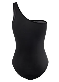 Black Tribal Print Wide Strap One Piece Swimwear 17 Black Tribal Print Wide Strap One Piece Swimwear -Rosewe Swimwear Store 1698045557590687348