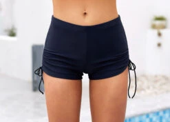 Drawstring Side Tribal Print Spaghetti Strap Tankini Set -Rosewe Swimwear Store 262506 P 161534578311804