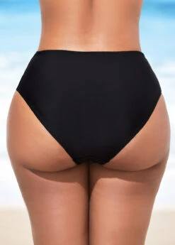 Mid Waist Spaghetti Strap Striped Bikini Set 12 Mid Waist Spaghetti Strap Striped Bikini Set -Rosewe Swimwear Store 288871 P 16371198821764